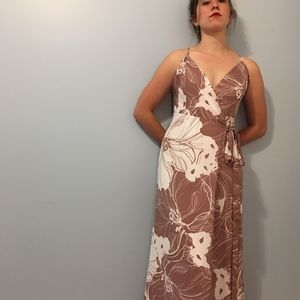 Lulu Bridesmaid Wrap Gown